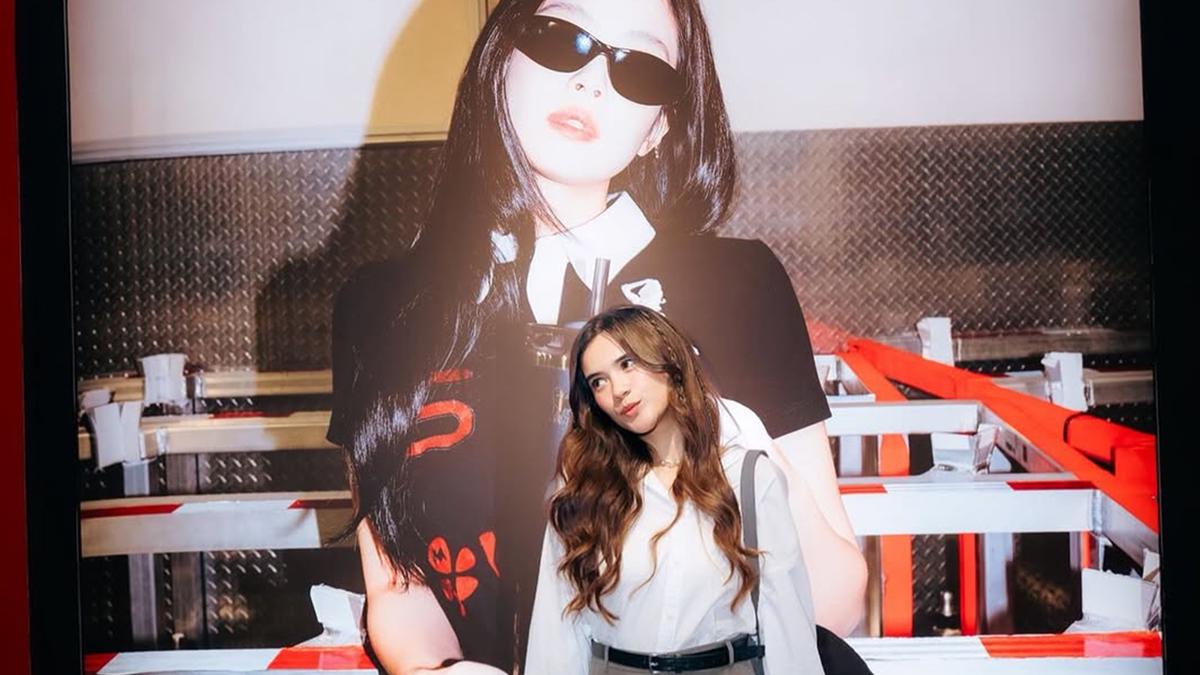 5 Gaya Audi Marissa Hadiri Pop Up Brand Tumbler Mewah Kolaborasi Jennie BLACKPINK