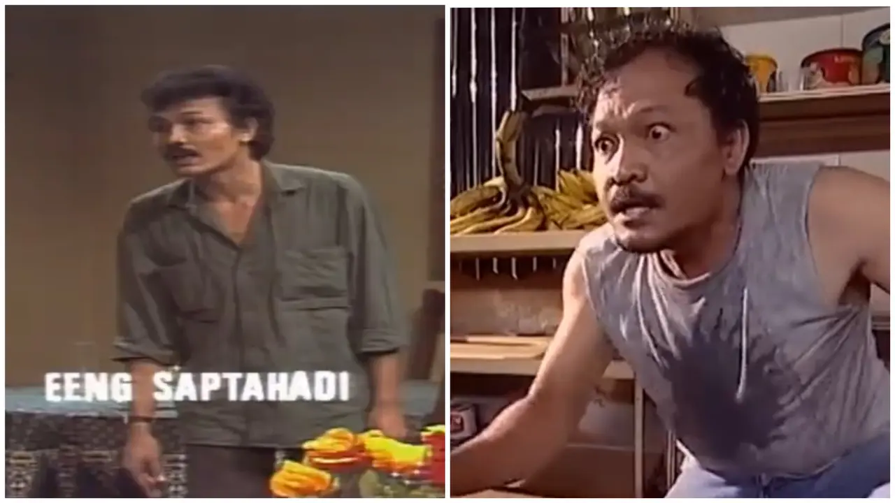 Deretan karakter berkesan yang diperankan Eeng Saptahadi (Foto: dok TVRI/ SinemArt via Youtube)