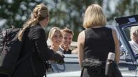 Martin Odegaard dan Helene Spilling menggelar pesta pernikahan di Oslo, Norwegia, Sabtu 21 Juni 2025. (Thomas Fure/NTB Scanpix via AP Photo)