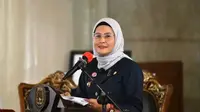 Bupati Indramayu Nina Agustina menyampaikan semangat untuk bangkit pada Momentum Harkitnas ke 115