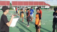 Program Akademi Futsal Apical dan Seleksi Atlet Usia Dini SMPN 21 Balikpapan.