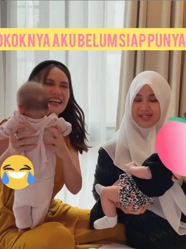 6 Momen Manis Shandy Aulia Jenguk Chacha Frederica dan Baby Cassia