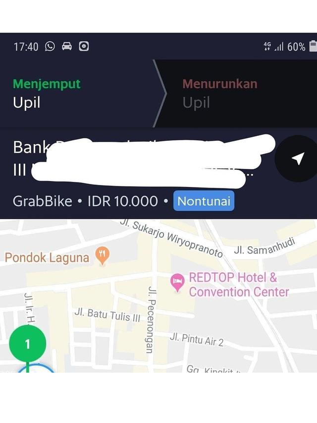 Aksi Nyeleneh Driver Ojol dan Penumpang Ini Bikin Senyum Tipis