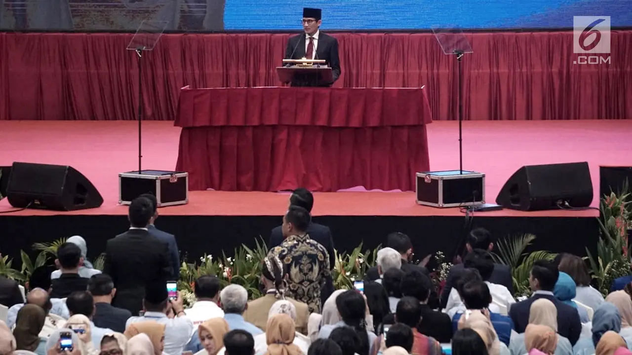 Momen Pidato Kebangsaan Prabowo Sandi Indonesia Menang