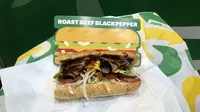 Subway Indonesia merilis dua menu baru, Beef Mala Szechuan dan Roast BeefBlack Pepper, bertema "It's Time to Meat Up 2023," 20 Januari 2023. (Liputan6.com/Asnida Riani)