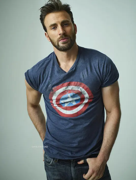 Meski demikian, ia mengerti alasa para produser memberikan peran tersebut pada Chris Evans.  (instagram/igchrisevans)