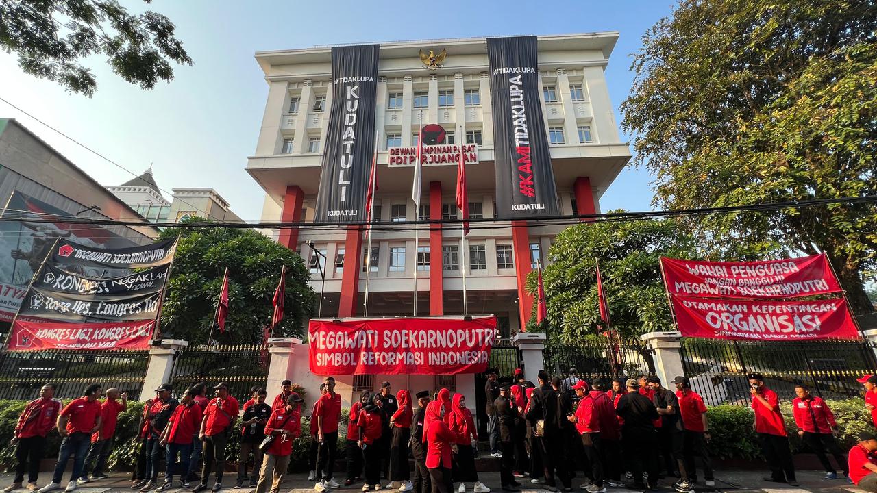 Aksi Teatrikal Serangan Kantor PDIP Warnai Peringatan 28 Tahun Tragedi Kudatuli