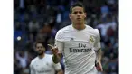 James Rodriguez mencetak gol indah melalui tendangan bebas saat Real Madrid menjamu Eibar di Santiago Bernabeu, Sabtu (9/4/2016). Gol tersebut menjadi gol pembuka kemenangan 4-0 Madrid atas Eibar.