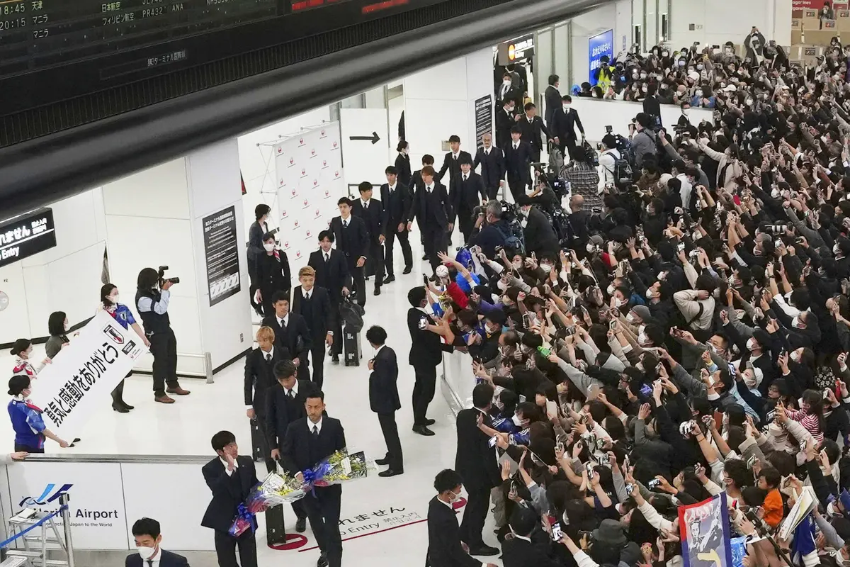 Tim Nasional Jepang (Foto: Twitter @FIFAWorldCup)