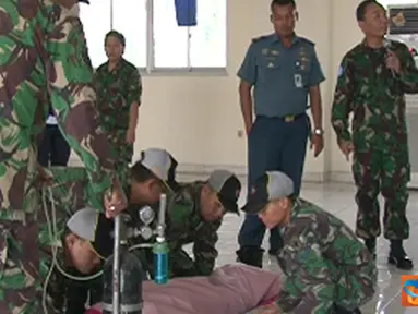 Pelaku Latihan SAR Dapat Pembekalan Evakuasi Medis