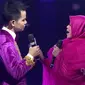 Grand Finalis Faul asal Aceh berduet dengan Lesti DA di Konser Kemenangan LIDA 2019 Jumat (3/5/2019) malam di Indosiar.