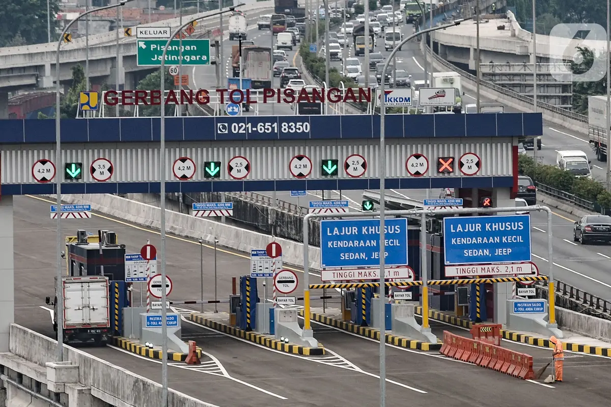 Gerbang Tol Pisangan Penghubung Tol Becakayu-Tol Wiyoto Wiyono Resmi Beroperasi