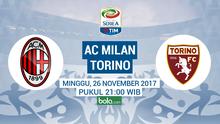 Serie A_AC Milan Vs Torino (Bola.com/Adreanus Titus)