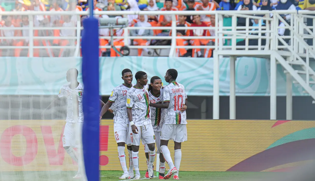 Timnas Mali U-17 berhasil menguasai laju pemainan hingga akhir laga. (Doc. LOC WCU17/NFL)
