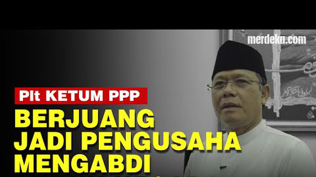 VIDEO: Jatuh Bangun Plt Ketum PPP Mardiono, dari Bisnis sampai Politik