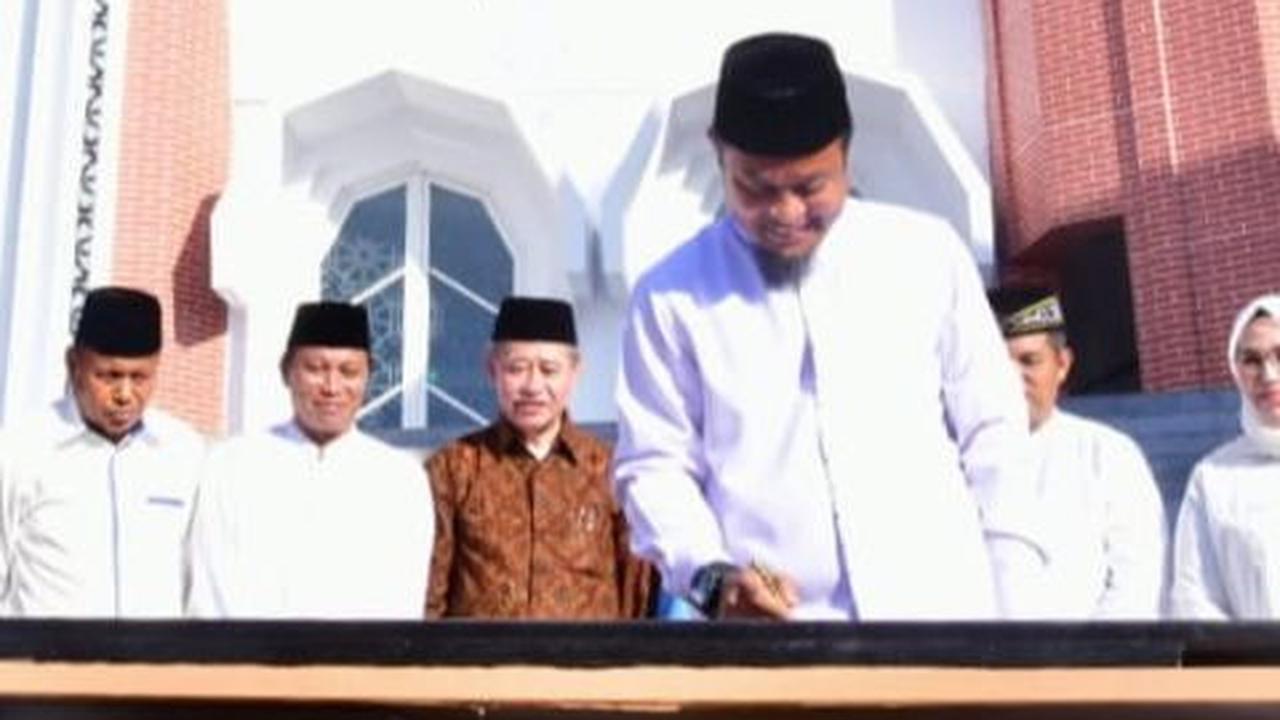 Diresmikan Gubernur Andi Sudirman, Masjid Kubah 99 Jadi Salah Satu Masjid Unik di Indonesia