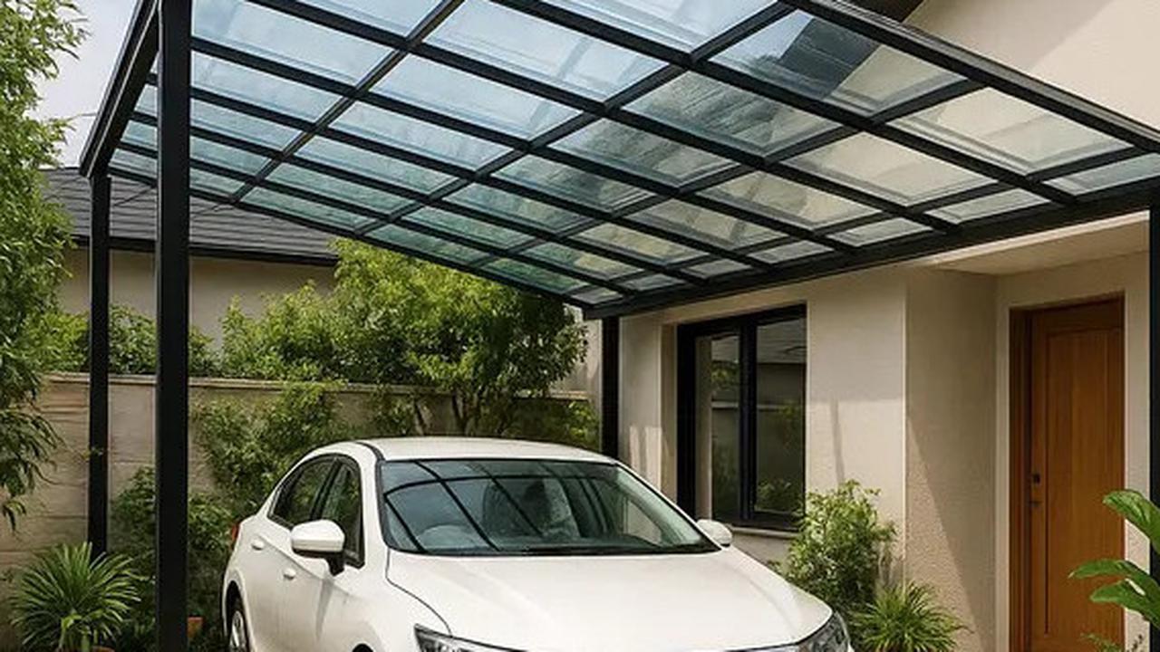 Biar Mobil Tidak Kepanasan atau Kehujanan, Begini Cara Hitung Ukuran & Kemiringan Kanopi Carport