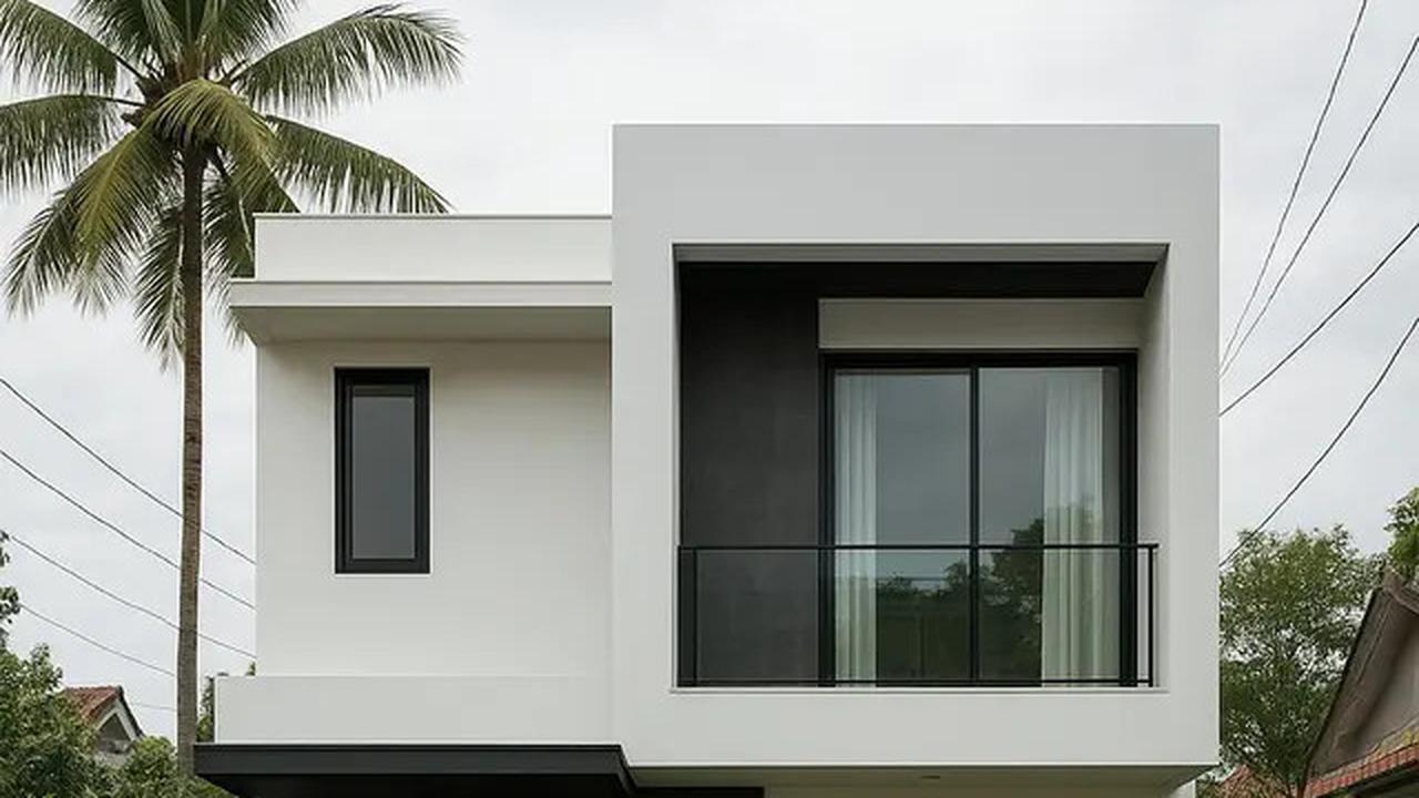 7 Tren Model Rumah Minimalis 2 Lantai di Lahan Terbatas, Tetap Nyaman Meski Tak Luas
