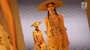 Cantiknya model dalam acara Senayan City Fashion Nation 12th Edition di Jakarta, Rabu (11/4). (Liputan6.com/Immanuel Antonius)