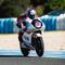 Veda Ega Pratama pada tes pramusim Moto3 2026 di Sirkuit Jerez. (Honda Team Asia)