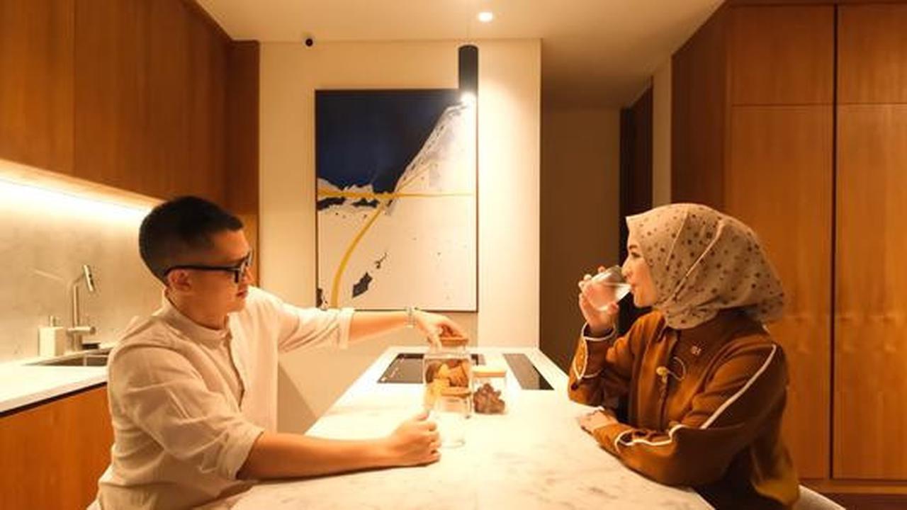 7 Potret Dapur di Rumah Citra Kirana dan Rezky Aditya, Estetik dengan Konsep Modern Minimalis