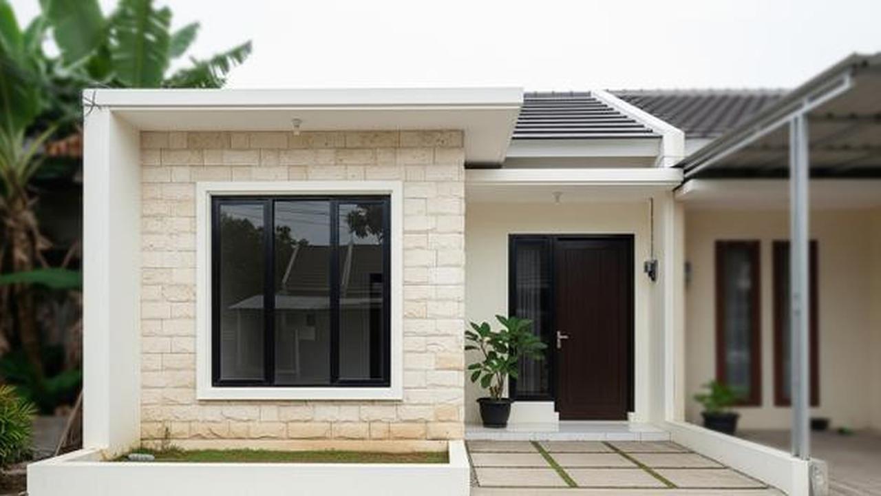 8 Model Batu Alam Depan Rumah Minimalis, Jadi Elegan Meski Tak Besar