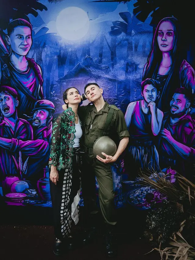 Vino G. Bastian dan Marsha Timothy. (Foto: Dok. Instagram @vinogbastian__)