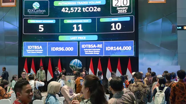 Resmi, Indonesia Luncurkan Perdagangan Karbon Internasional