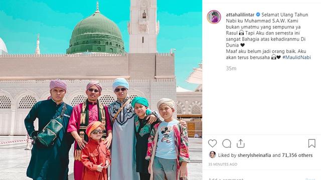 Atta Halilintar (Foto: Instagram/@attahalilintar)