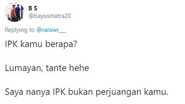 Jawaban kocak soal IPK