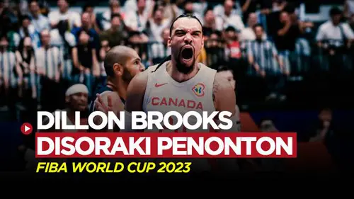 VIDEO: Kanada Menang Atas Prancis di FIBA World Cup 2023, Dillon Brooks Disoraki Penonton