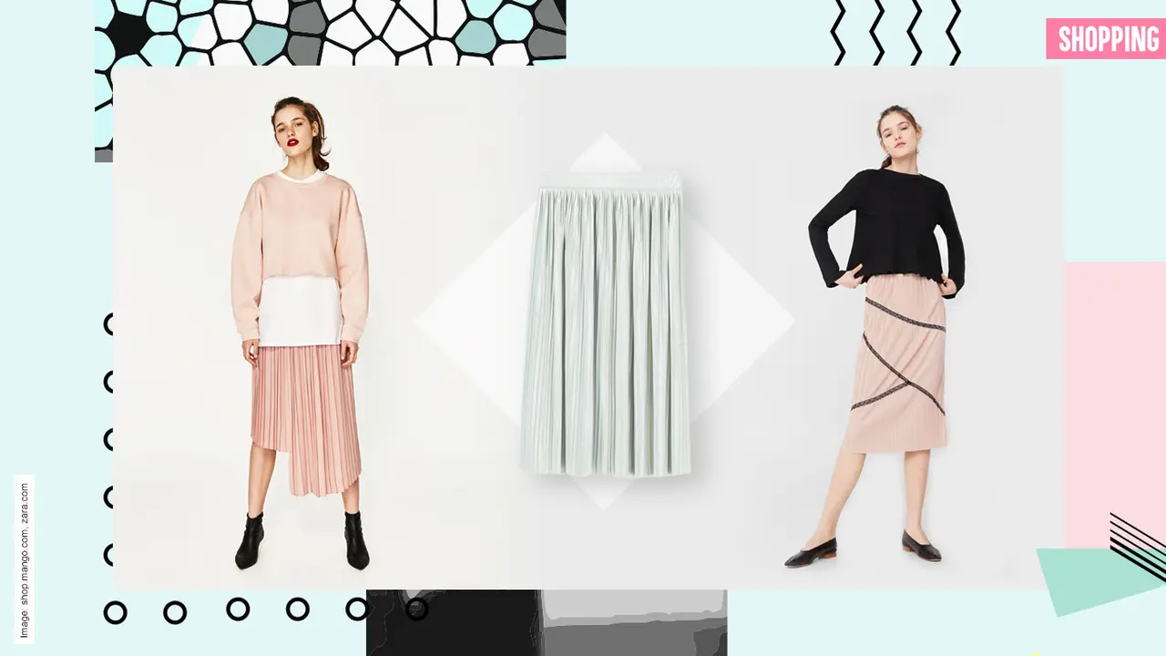 [Bintang] Pleated skirts