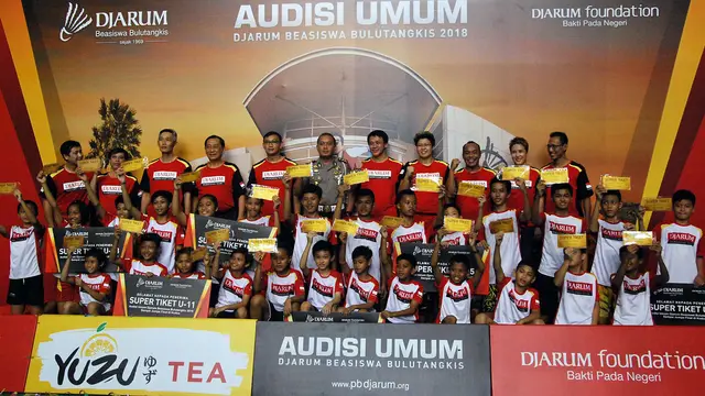 Audisi Umum Djarum Beasiswa Bulutangkis 2018 di Surabaya