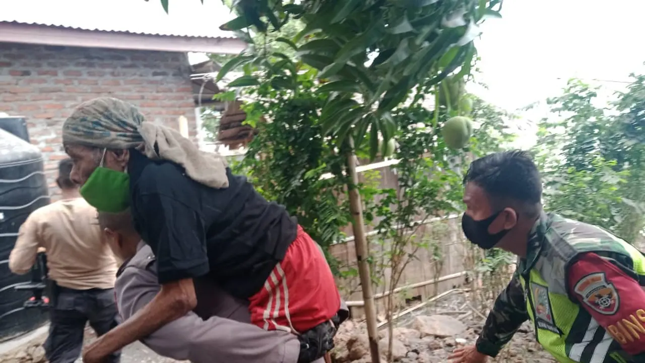 Pengungsi Erupsi Gunung Ili Lewotolok