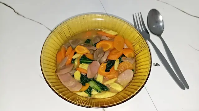 Resep capcay kuah kental. (dok. Cookpad @RuDes)