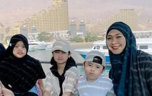Potret Momen Liburan Oki Setiana Dewi Bersama Anak di Kairo, Penuh Kehangatan