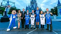Walt Disney World Resort resmi menjadi sponsor jersey pertama Orlando Magic mulai musim depan. (NBA.com)