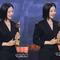 Kim Ji Won di SBS Drama Awards 2025. (dok. Tangkapan layar Youtube short @oneday_loveeee)