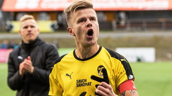 Kapten Kuopion Palloseura, Petteri Pennanen. (dok. KUPS.FI)