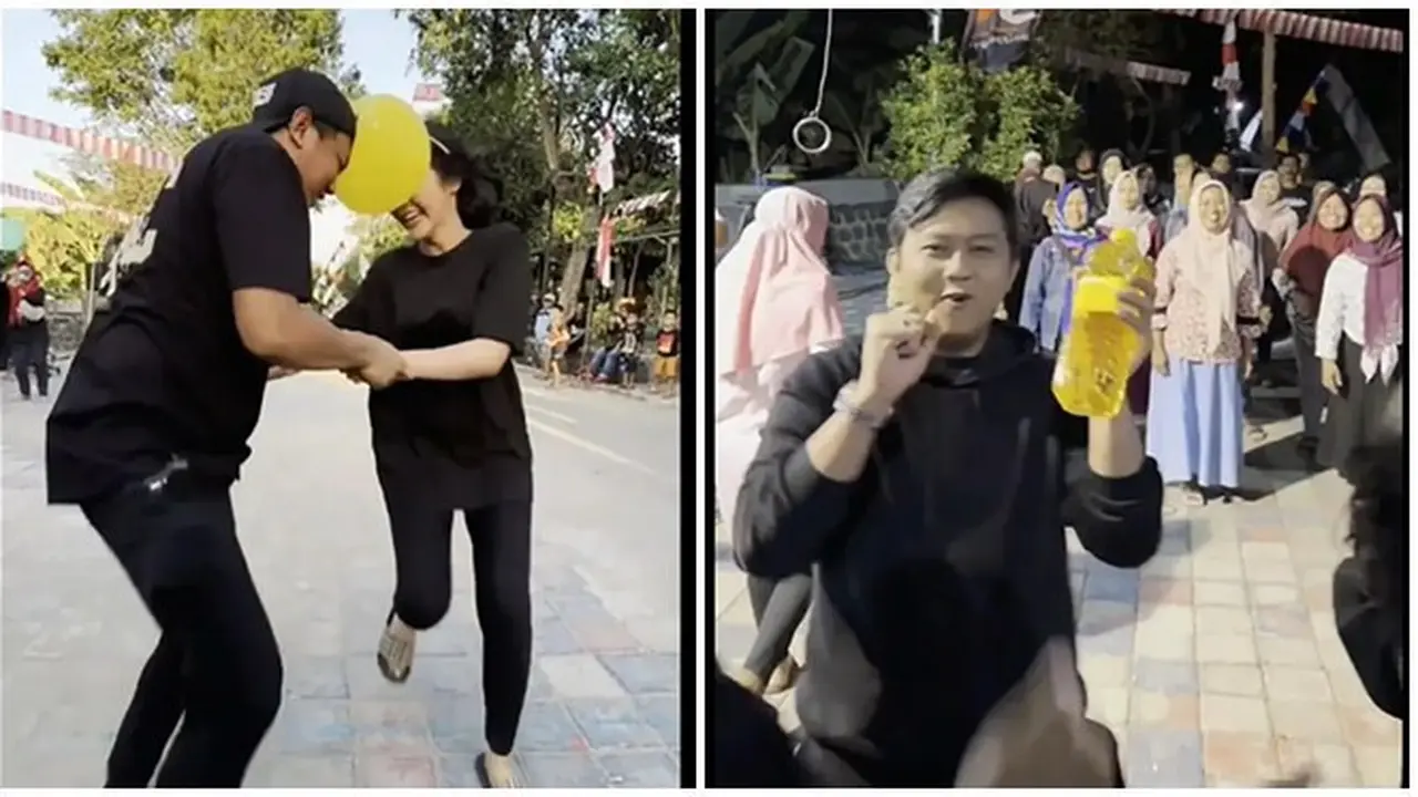 4 Artis Ini Ikut Lomba 17 Agustus Bersama Warga, Seru Banget