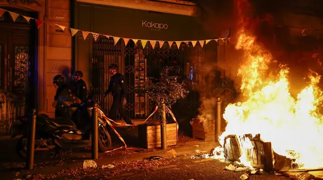 Demo di Prancis Berujung Bentrokan, Hampir 1.000 Orang Ditangkap