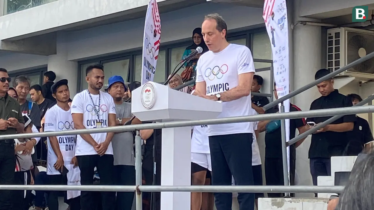 FOTO Olympic Day 2024 di Jakarta