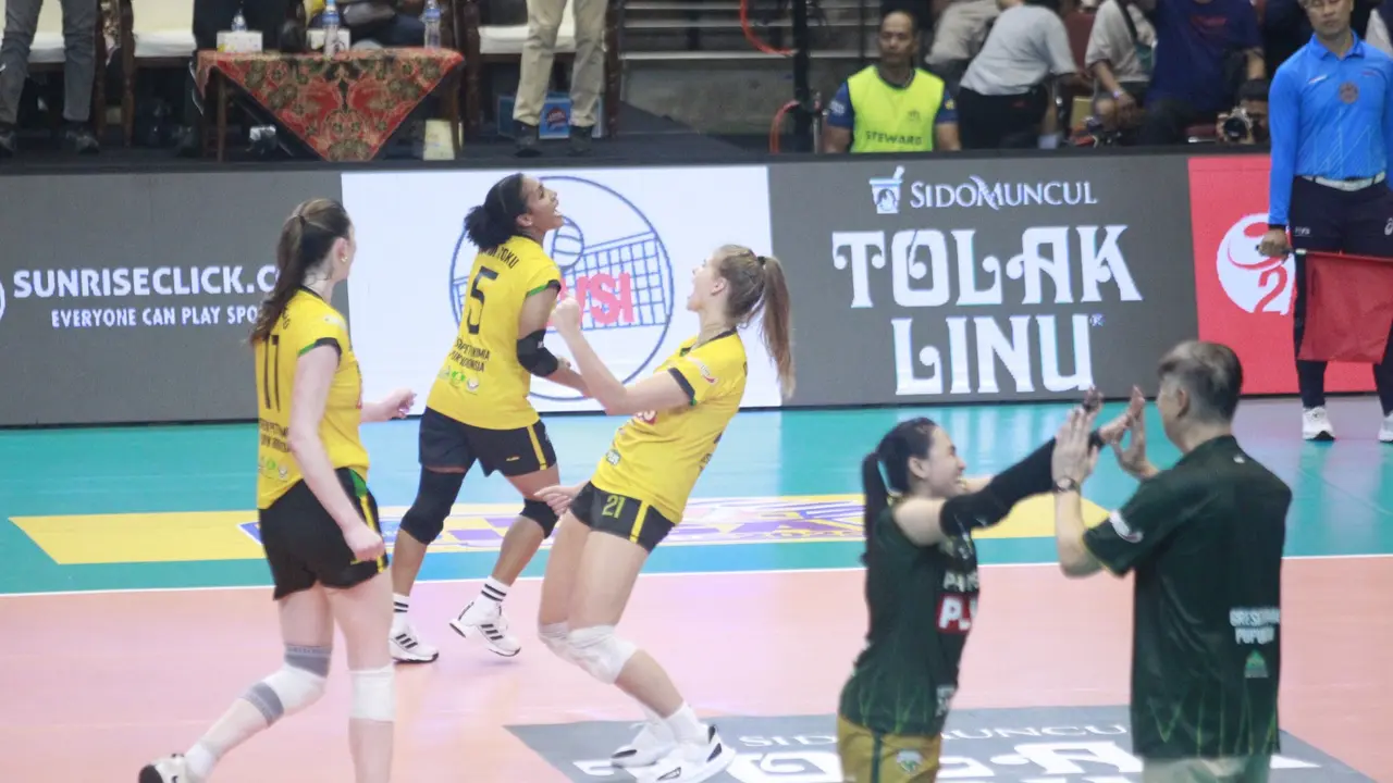 Gresik Petrokimia Pupuk Indonesia - PLN Mobile Proliga 2025 - Bola Voli