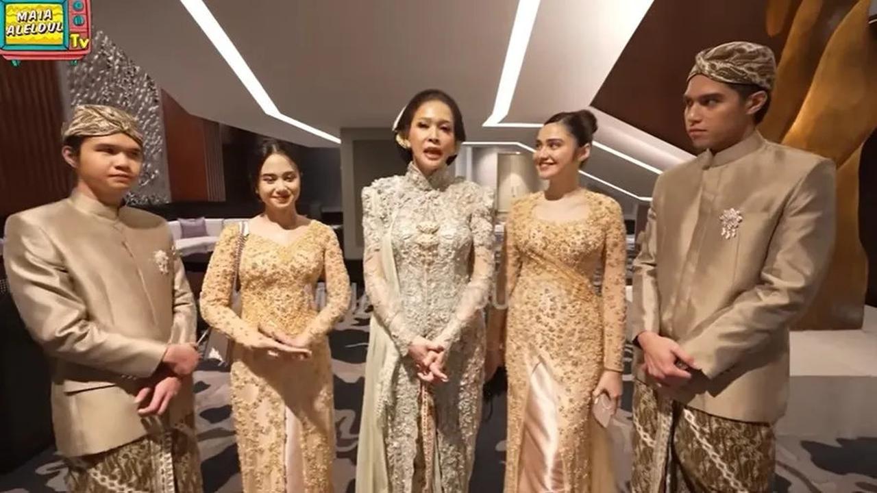9 Potret Detail Kebaya Syifa Hadju & Tissa Biani, Maia Estianty Klarifikasi Tak Beri Seragam di Pernikahan Al Ghazali & Alyssa Daguise