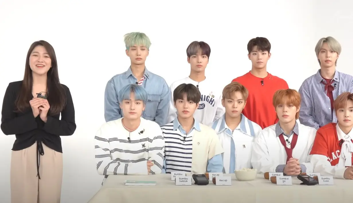 Dikenal pernah menjadi guru Bahasa Indonesia NCT 127, Amelia Tantono juga sangat fasih saat mengobrol dengan cowok-cowok kece dari grup Ghost9. Selama wawancara, Amelia terlihat sangat semangat dan antusias. (YouTube Amelicano)