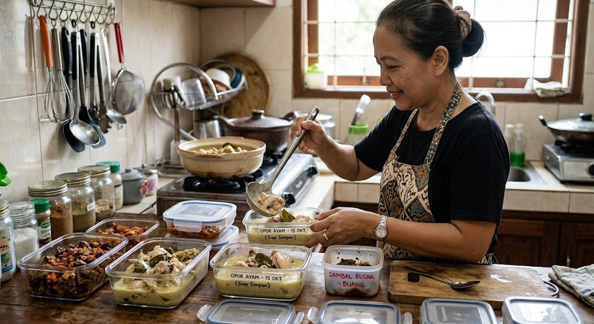 12 Cara Menyimpan Lauk Bersantan agar Tidak Cepat Basi, Tetap Segar dan Lezat