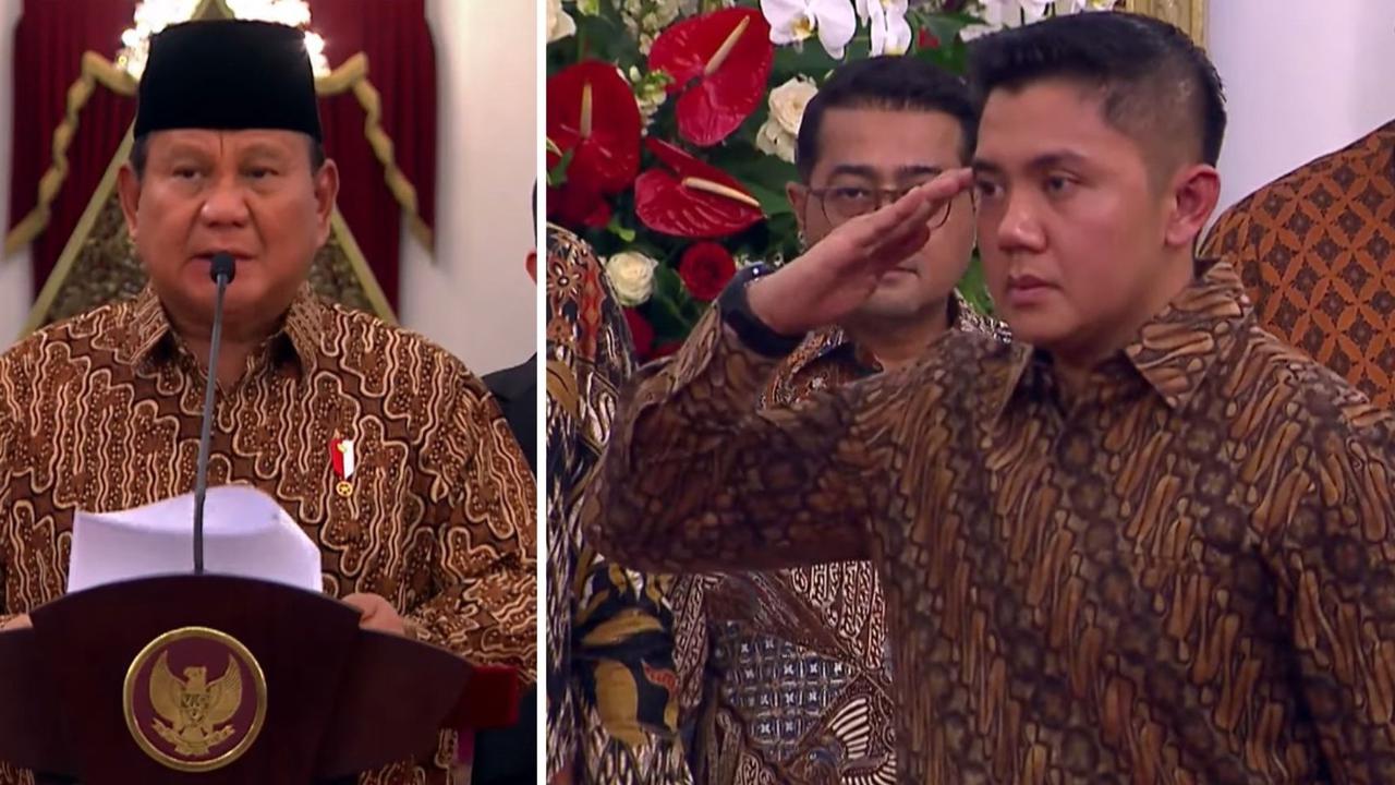 FOTO: Momen Kejutan Mayor Teddy Diumumkan Presiden Prabowo Jadi Sekretaris Kabinet, Langsung Beri Hormat!