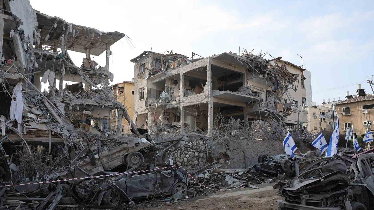 FOTO: Seperti di Kota Gaza, Begini Kondisi di Kota Rahmat Gan Israel Yang Hancur Lebur Dirudal Iran