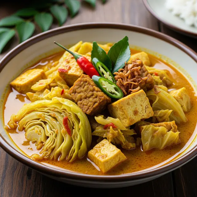 Cara Buat Gulai Kol Khas Rumah Makan Padang (AI)