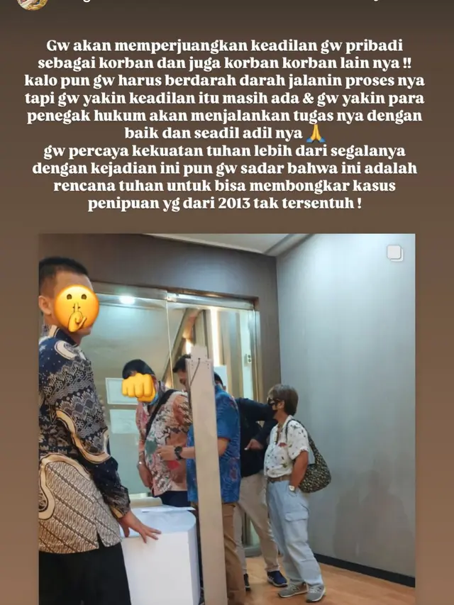 Unggahan Bunga Zainal. (Foto: Dok. Instagram @bungazainal05)
